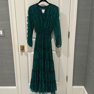 Green Misa Maxi Dress Size XS